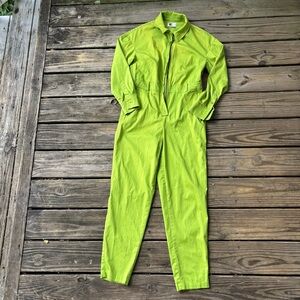 Lita by Ciara Lime Green Jumpsuit
